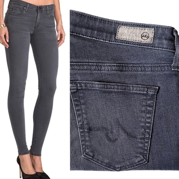 AG Jeans Legging Super Skinny Grey - Picture 1 of 7